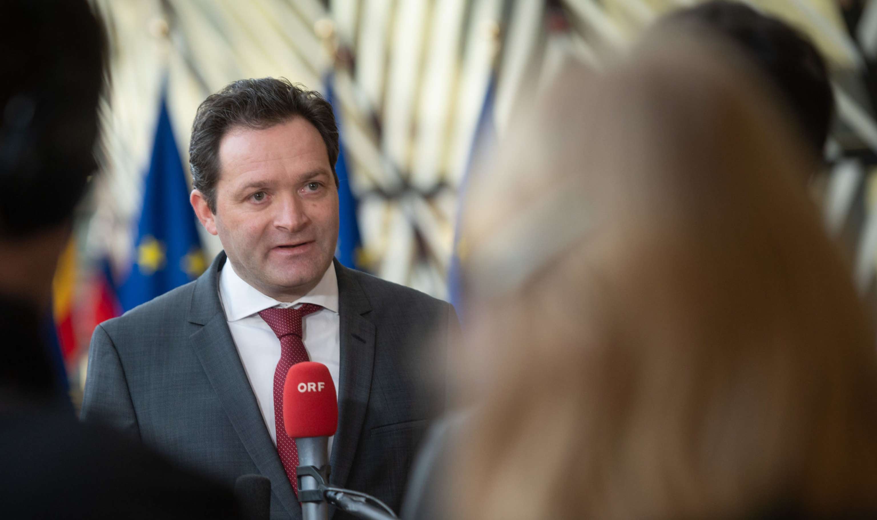Landwirtschaftsminister Totschnig beim EU-Agrarministerrat