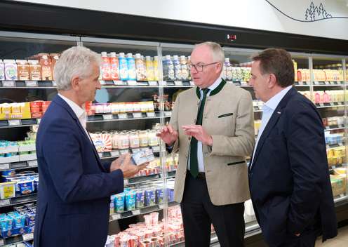 Josef Braunshofer, Stephan Pernkopf und Wolfgang Ecker