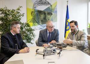 Johannes Schmuckenschlager, Stephan Pernkopf und Christoph Metzker