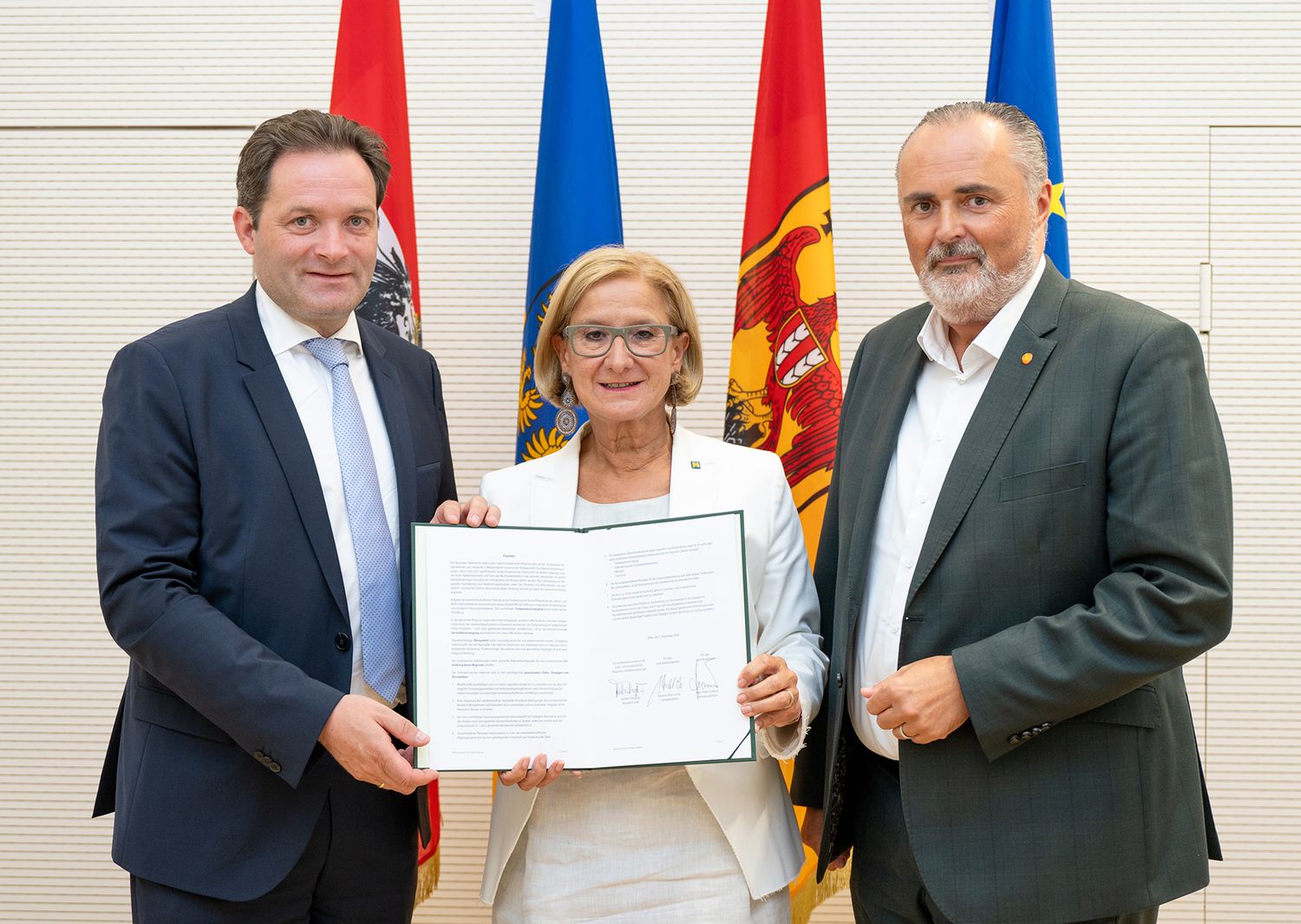 Unterzeichnung MoU