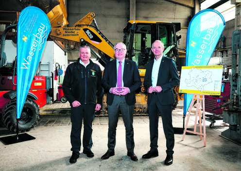 Dietmar Fahrafellner, Stephan Pernkopf und Martin Angelmaier