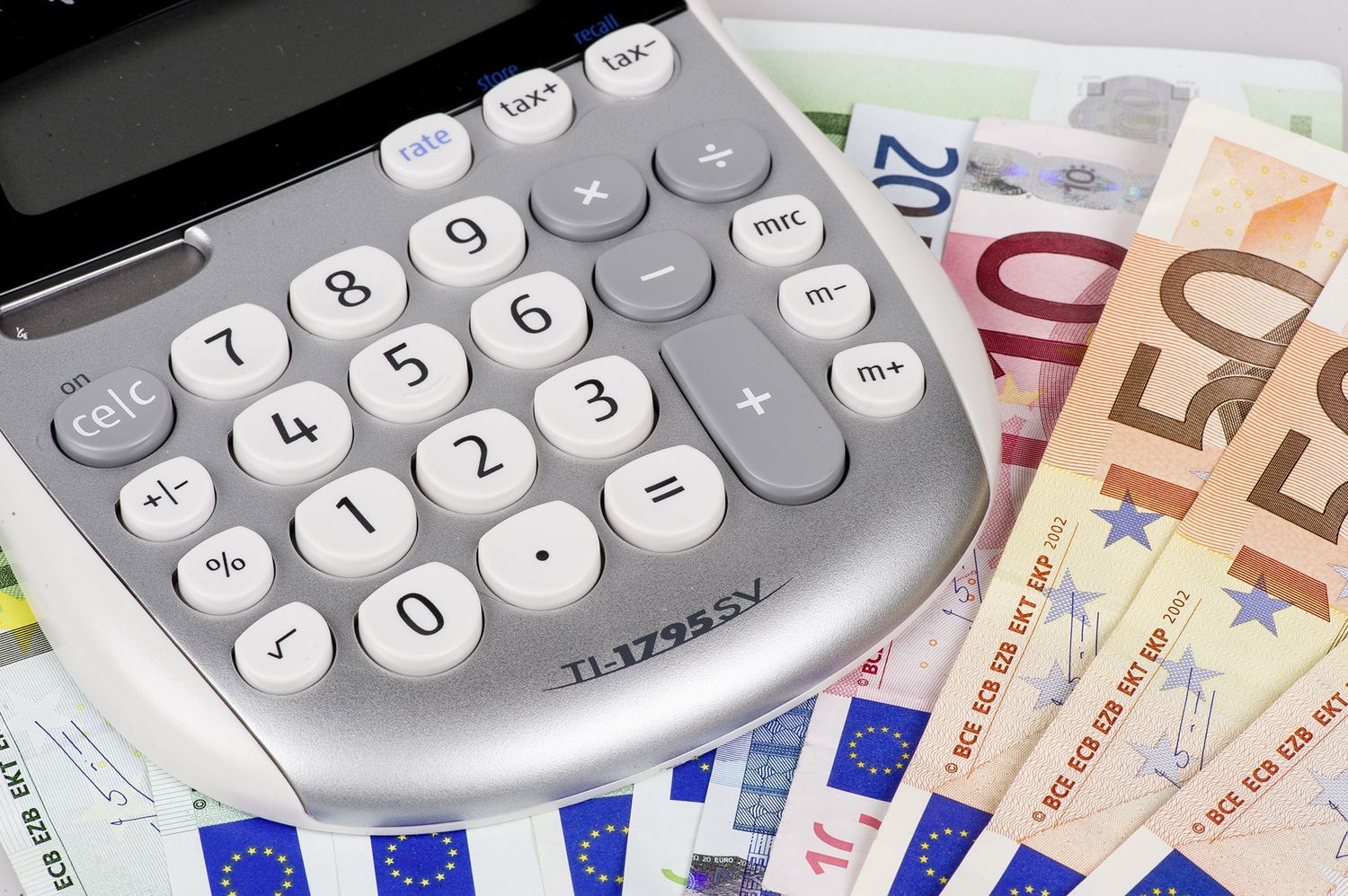 Taschenrechner und Geld