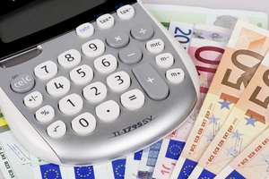 Taschenrechner und Geld