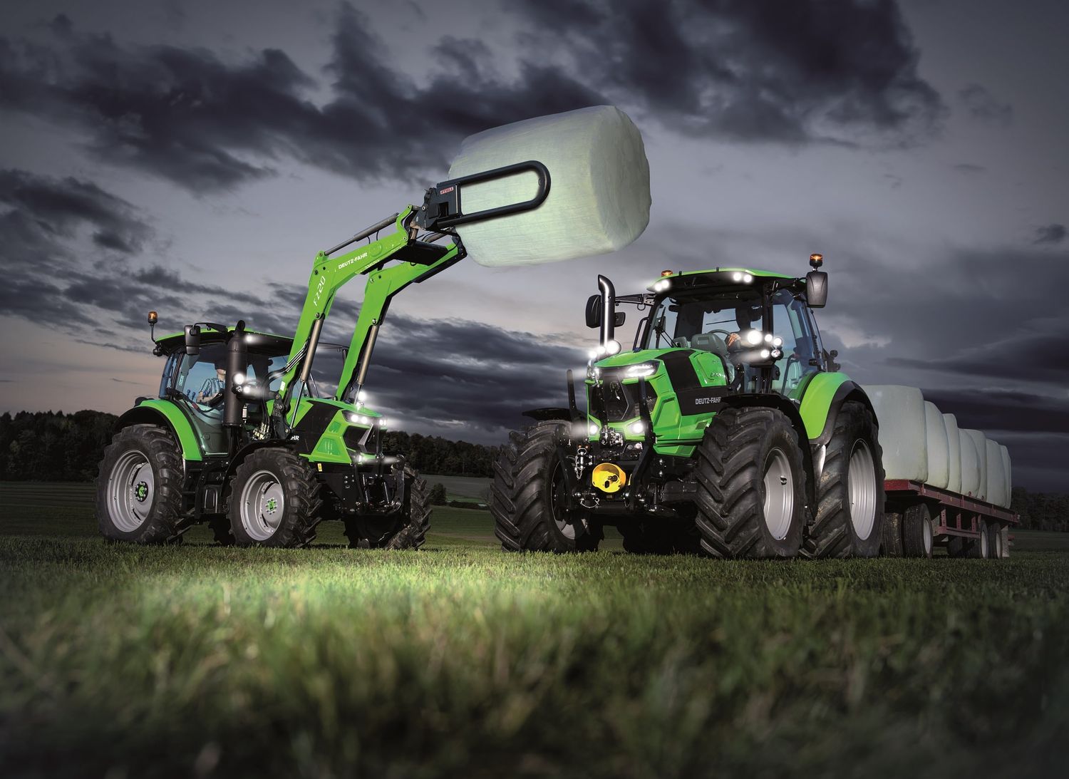 Besonders interessant sind die Modelle 5100 G und das Modell 6120 mit gefederter Vorderachse und Kabinenfederung.