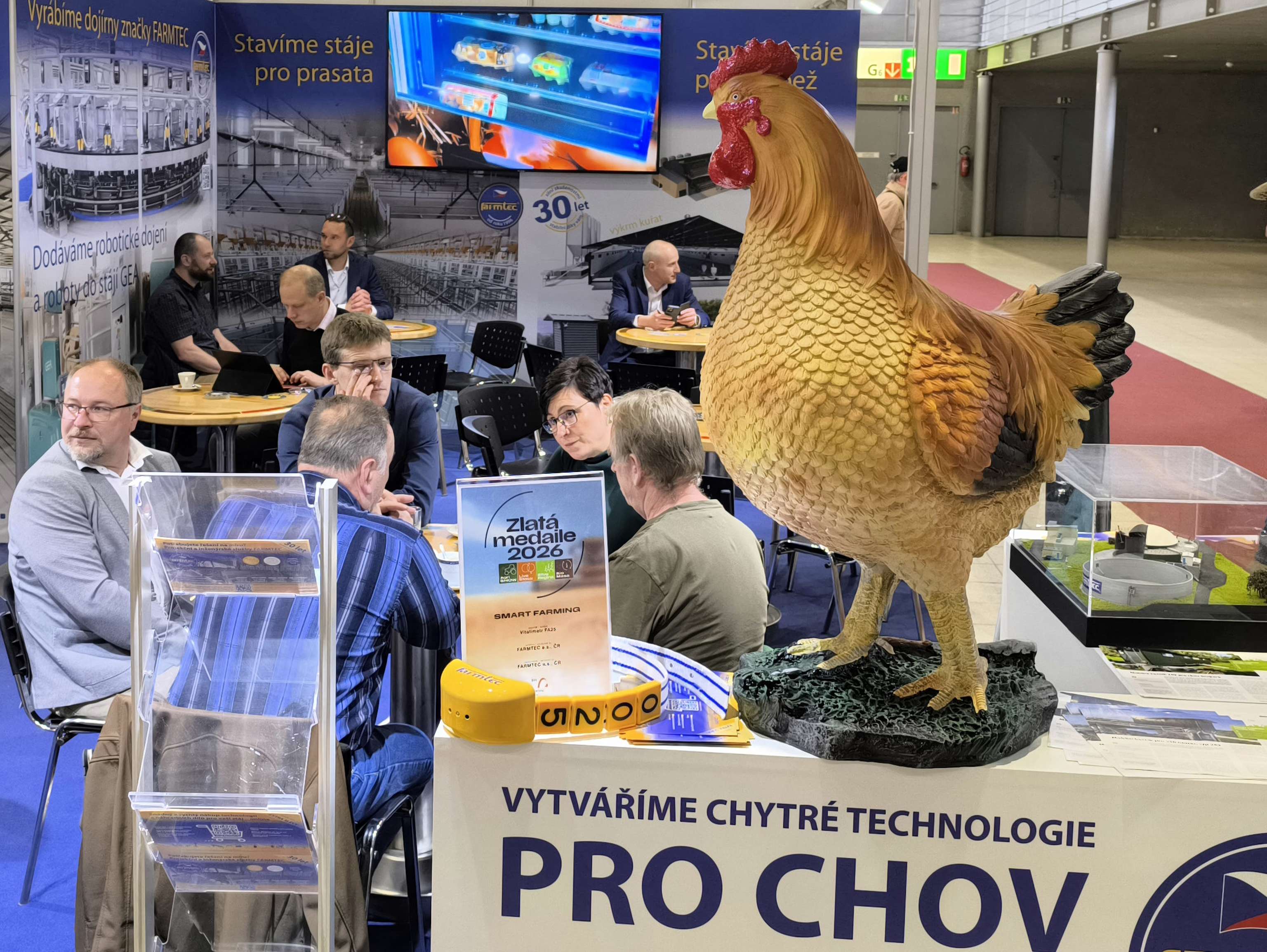 Goldmedaille für Farmtec Vitalimeter für Rinder