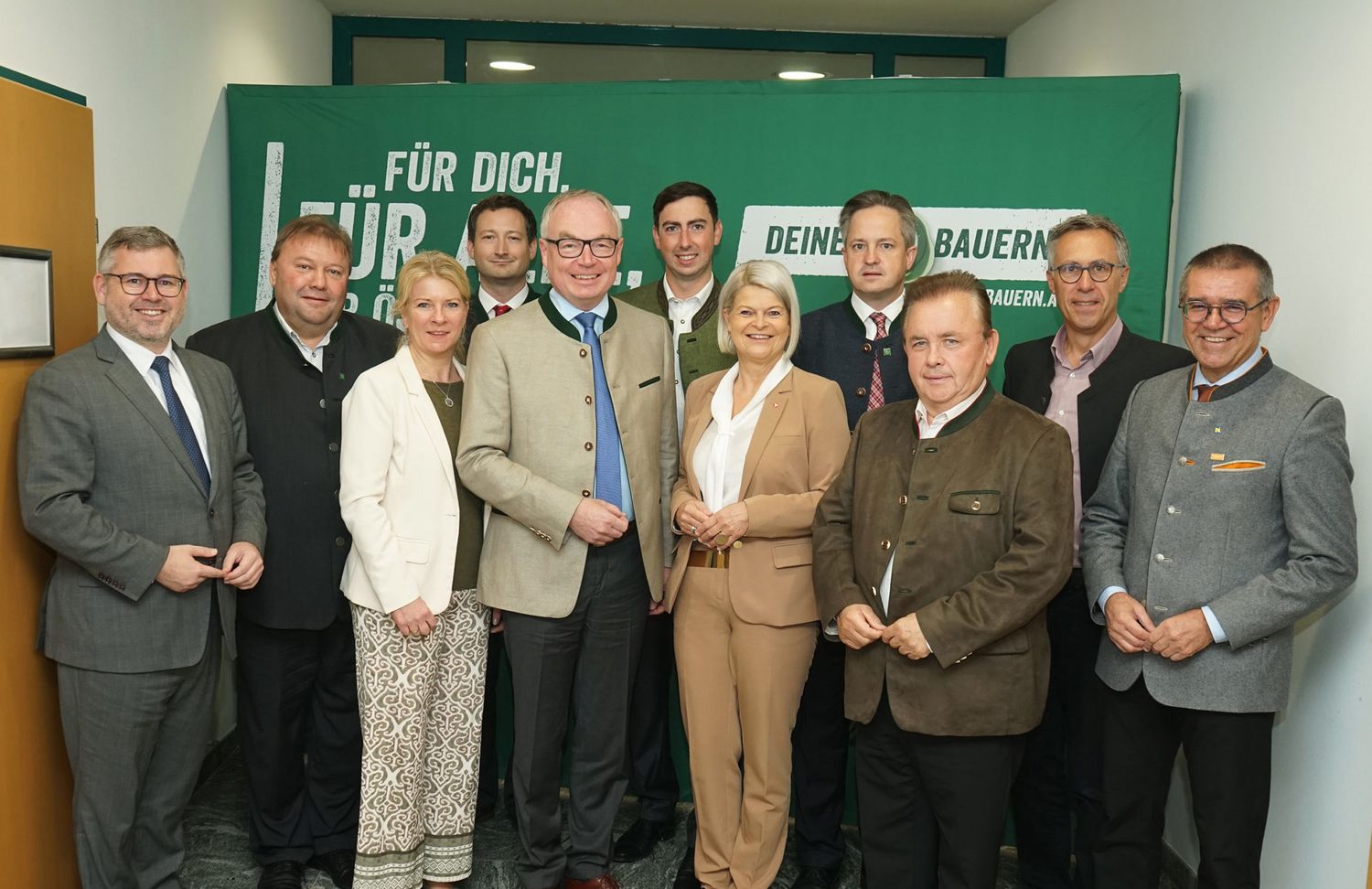 Das Präsidium des NÖ Bauernbundes steht geschlossen hinter den Forderungen der Bäuerinnen und Bauern.