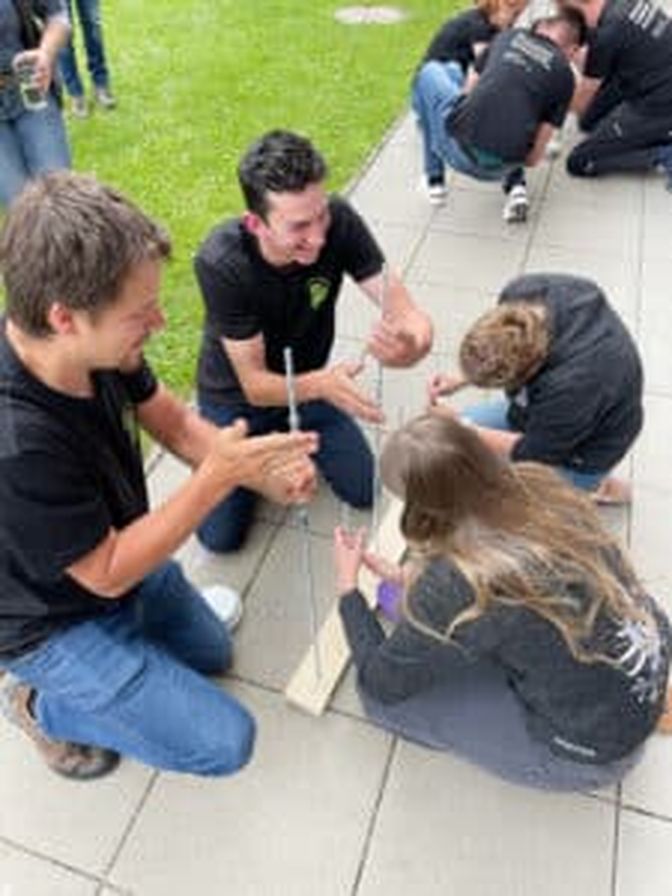 Schnelligkeit und Geschick ist beim Landesentscheid „4er Cup“ gefragt.