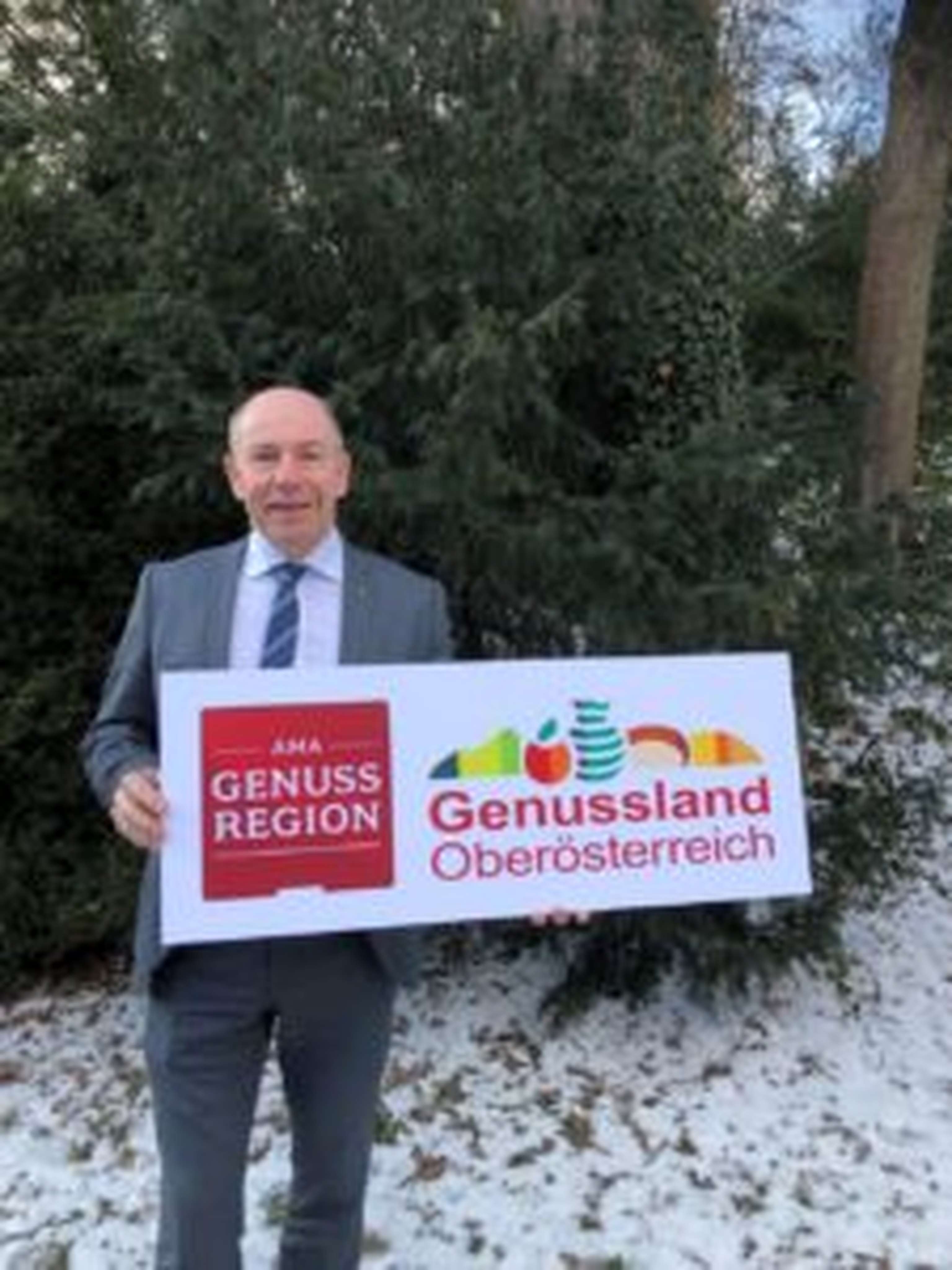 Agrarlandesrat Max Hiegelsberger.