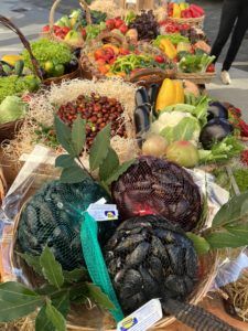 Erntedank mit Meeresfrüchten in Italien