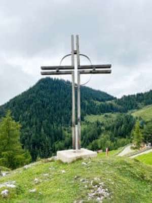 Gipfelkreuz auf der BuchackerAlm