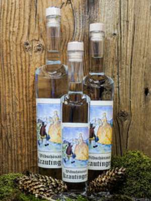 Der verkaufsfertige Edelbrand.