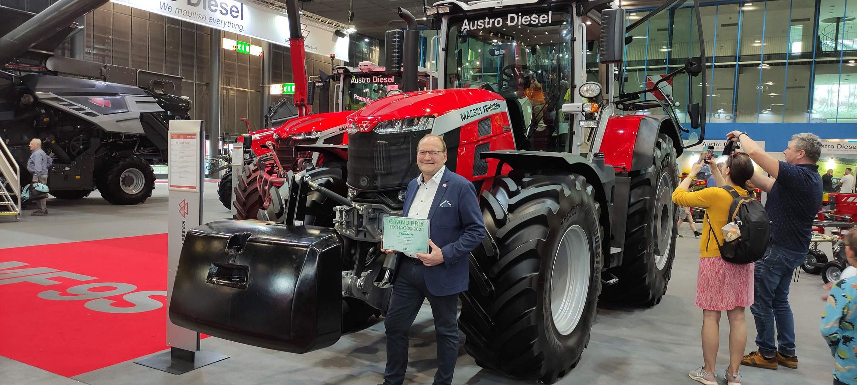 Austro Diesel-Chef Gram vor 8S und 9S mit Grand Prix-Auszeichnung