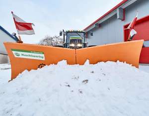 Winterdienst für den Maschinenring: attraktives Zusatzeinkommen und optimale Maschinenauslastung.