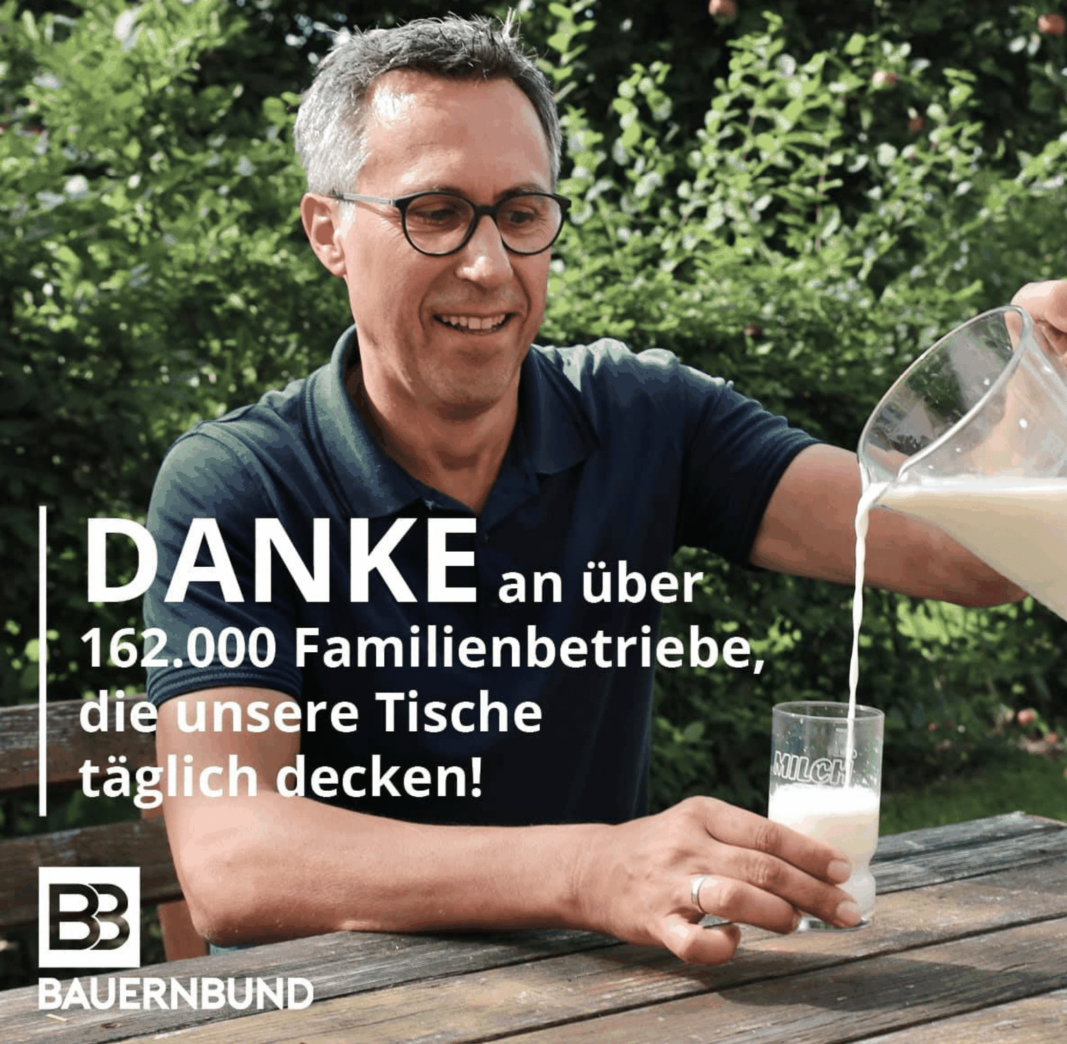 Bauernbund-Präsident Strasser macht auf die Leistungen heimischer Bauernfamilien aufmerksam. FOTO: ZVG Bauernbund