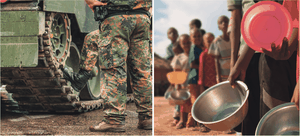 Krieg und Hunger