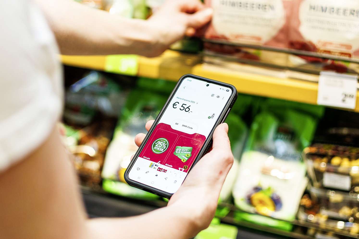Spar-App bei Maximarkt