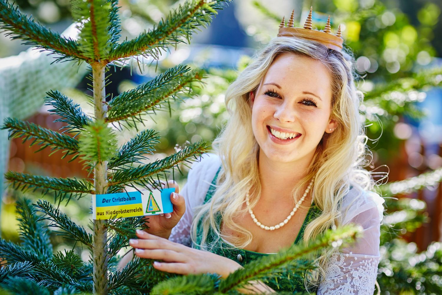 Christbaumkönigin Jennifer Fröhlich