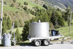 Milchtransport