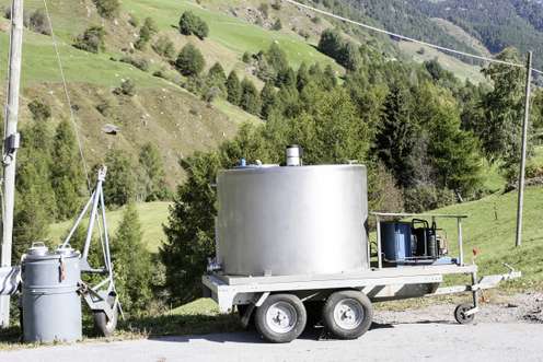Milchtransport