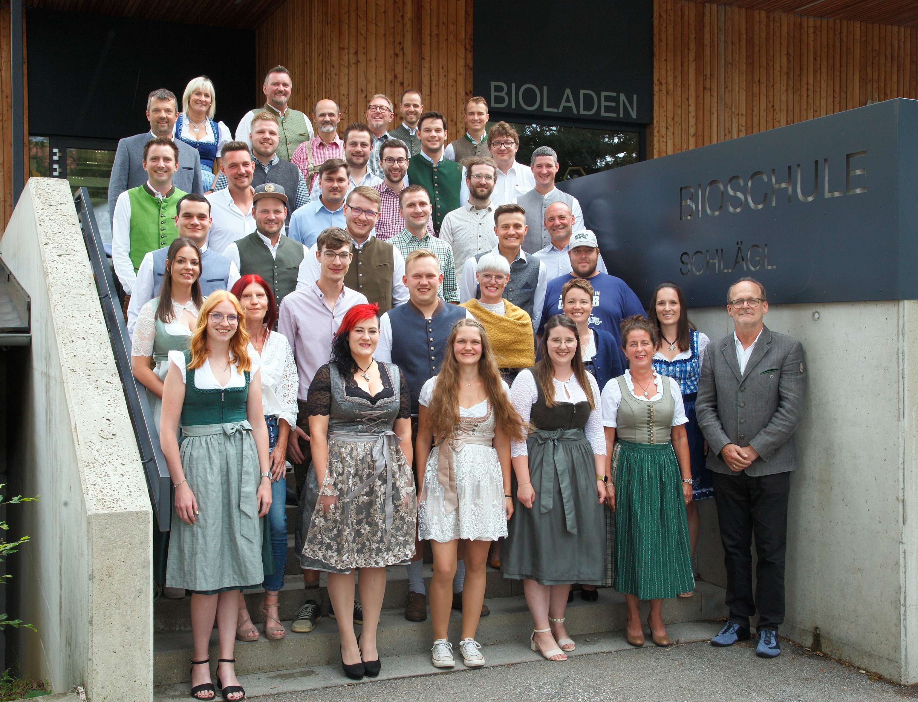 Bioschule Schlägl: Abschlussklasse Abendschule Landwirtschaft
