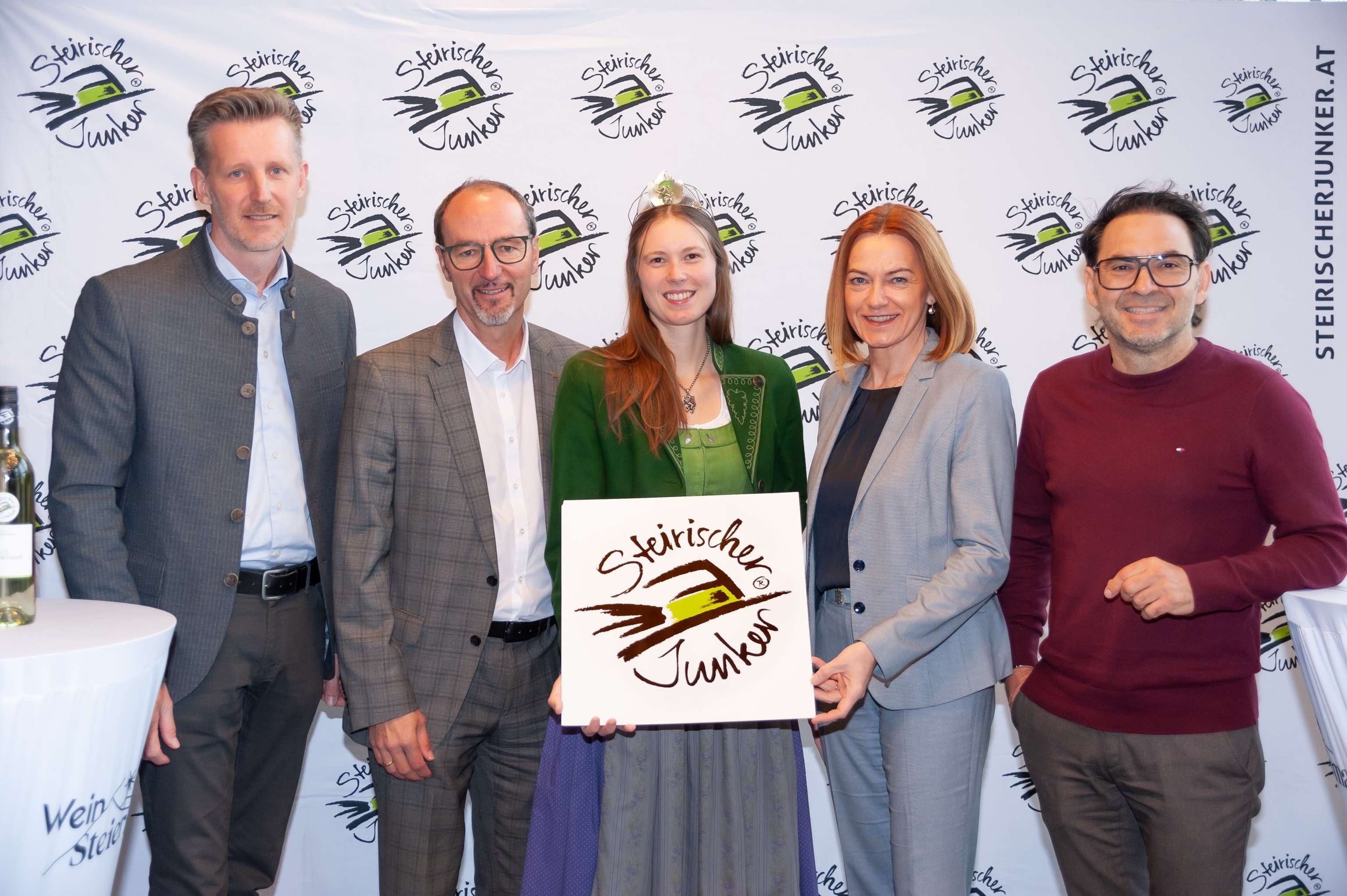 Gruppenfoto zur Junkerpräsentation