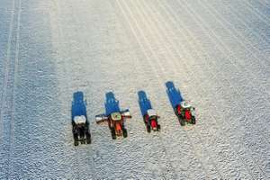 Spuren Im Schnee