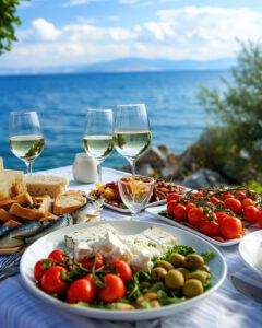 Mediterrane Küche lässt sich nicht nur direkt am Meer genießen.