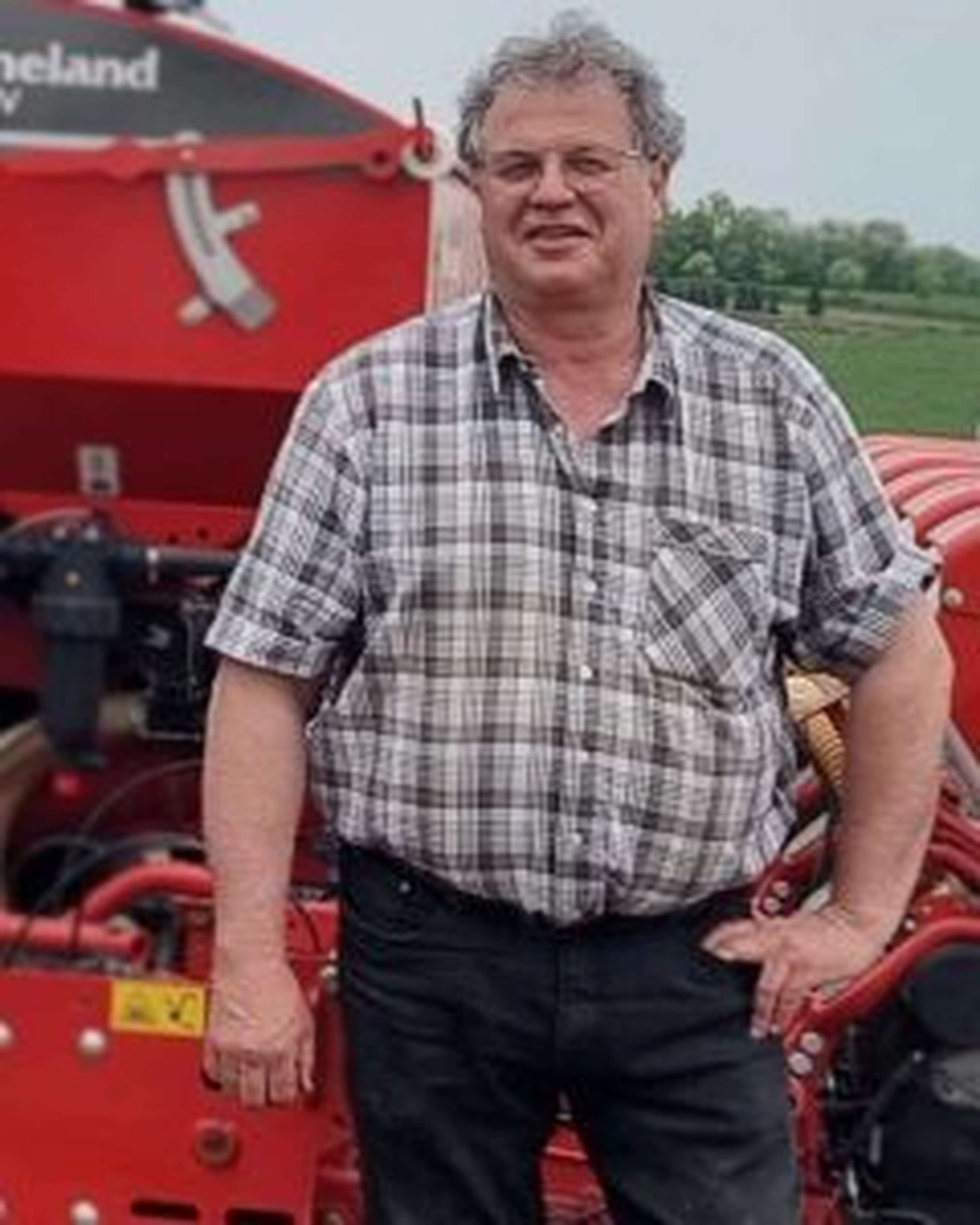 Landwirt und Lohnunternehmer Manfred Hurtz