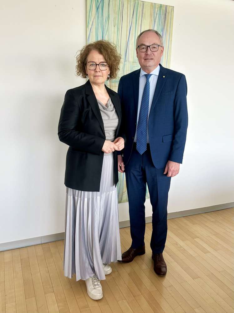 Christiane Teschl-Hofmeister und Stephan Pernkopf