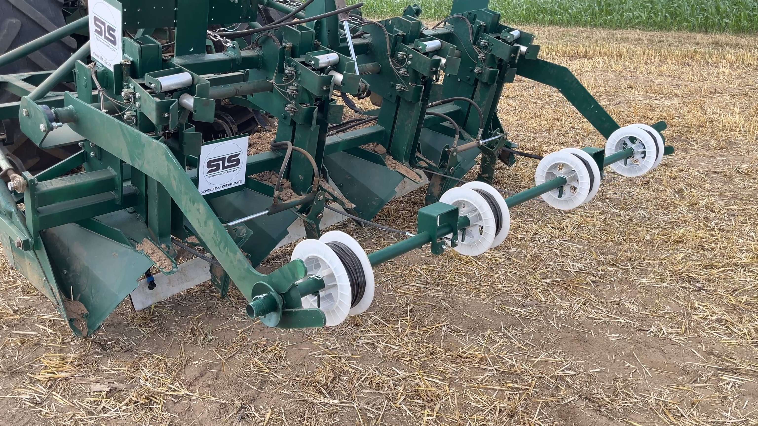 Auslegen der Tropfbewässerung