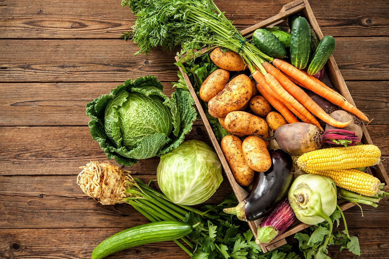 Assortment Of Fresh Vegetables