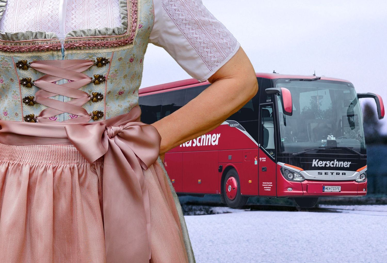 Mit dem Bus zum Ball – auf acht Routen kann man bequem und sicher zum NÖ Bauernbundball 2024 anreisen und auch wieder nach Hause kommen.
