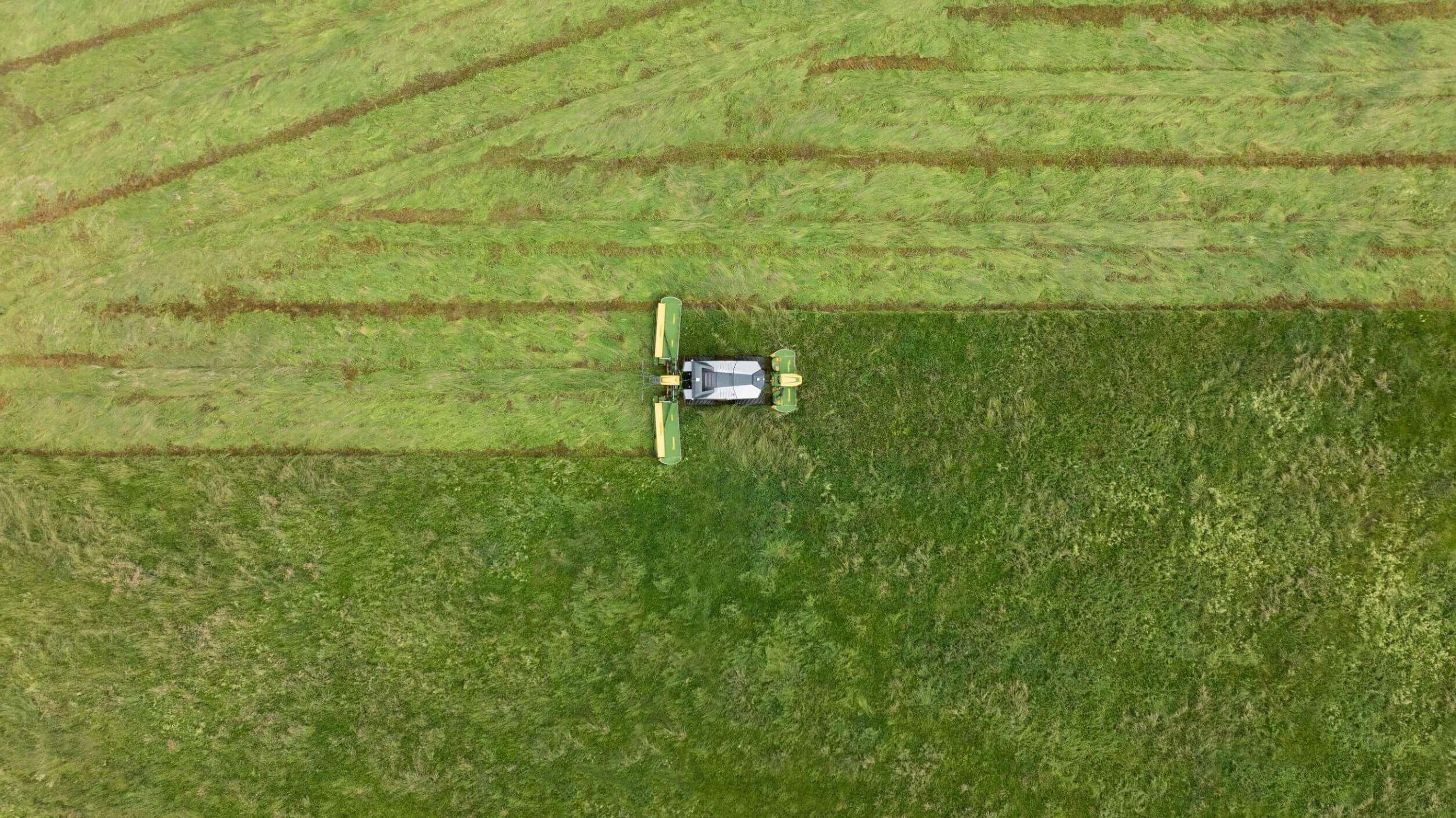 Autonomer Roboter im Grünland