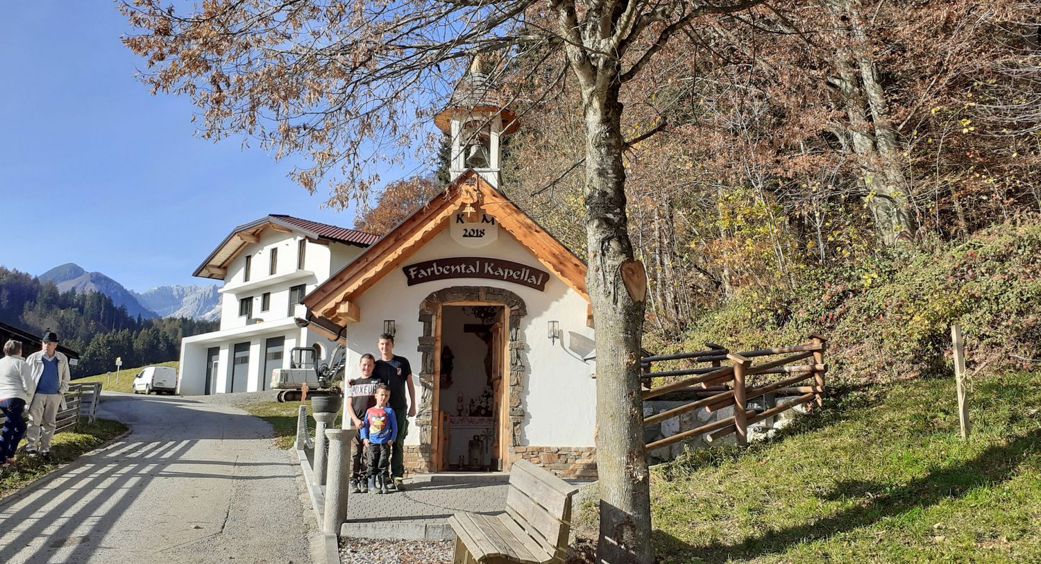 Die Kapelle am Farbentalerhof