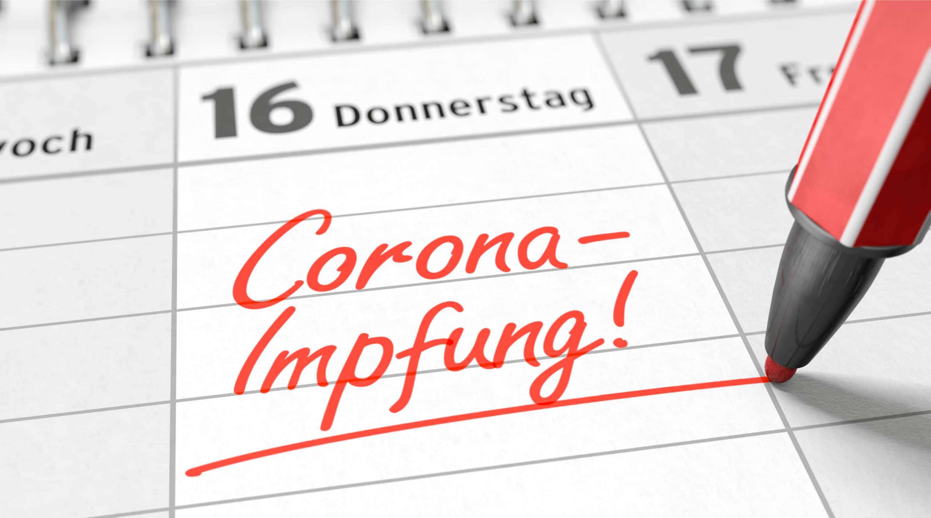 Impftermin Für Corona Impfung In Den Kalender Eintragen