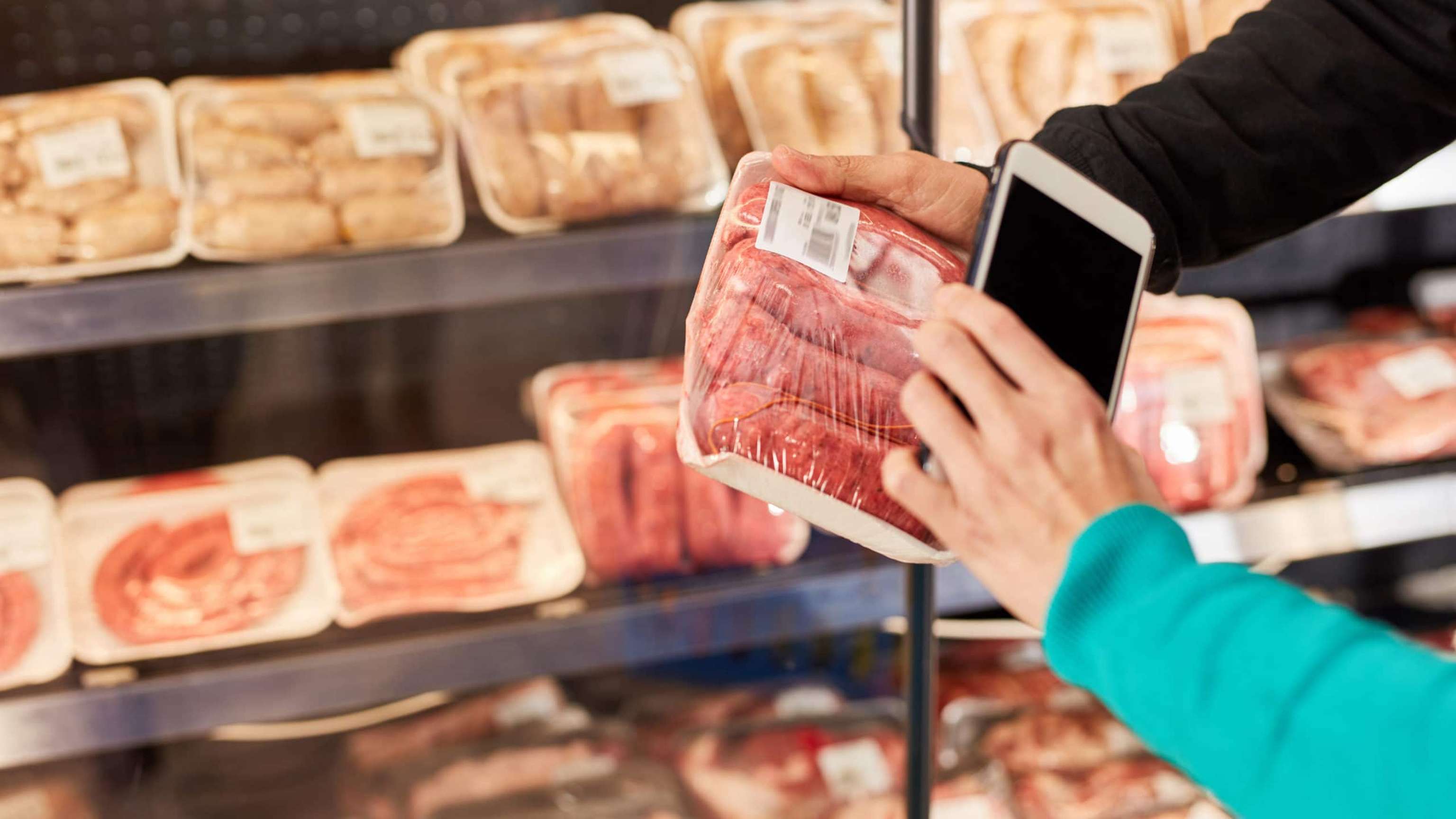 Customers Use Smartphone App With Barcode Scanner
