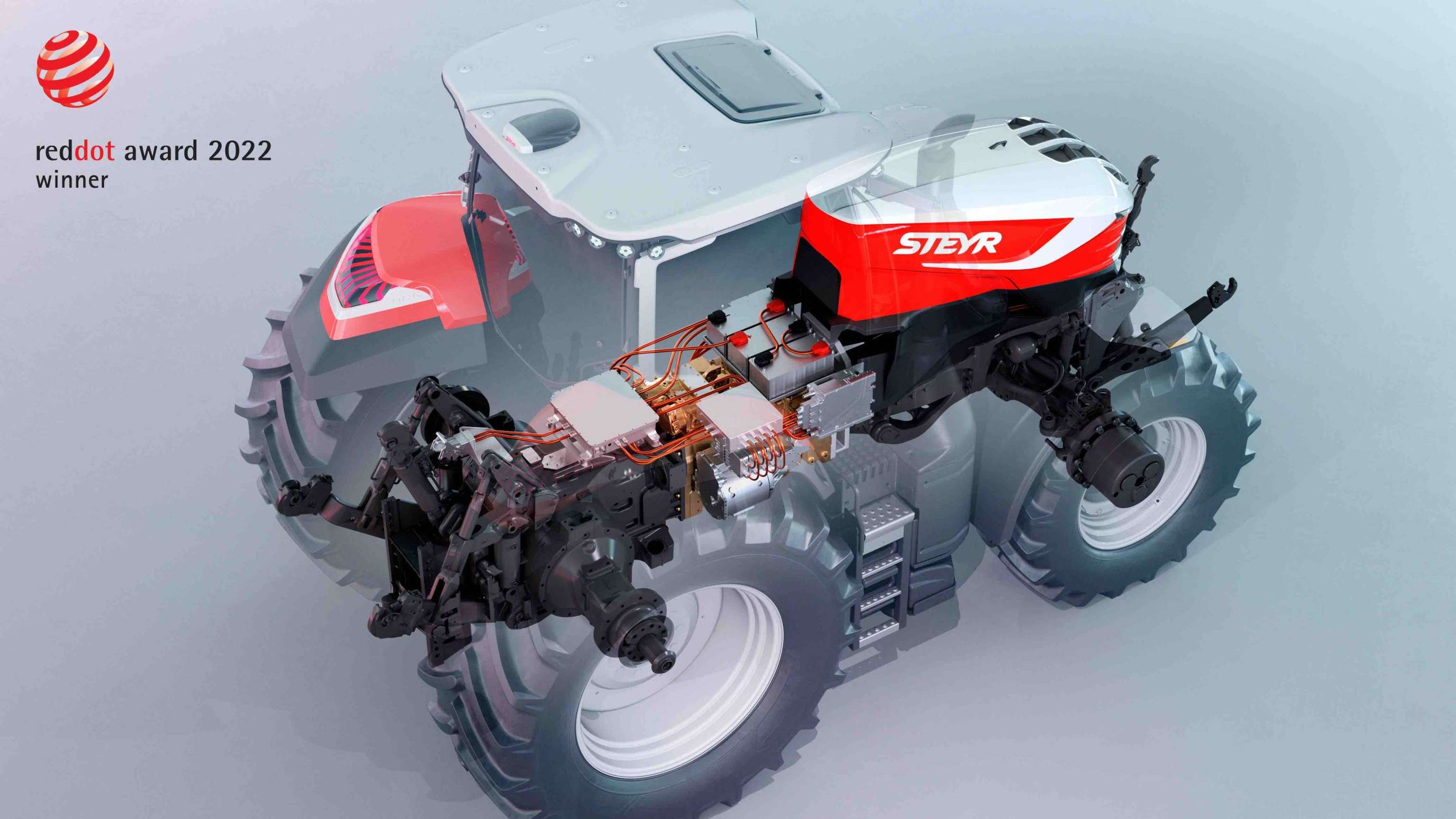STEYR Hybrid Drivetrain Konzept Red Dot Award 2022 1