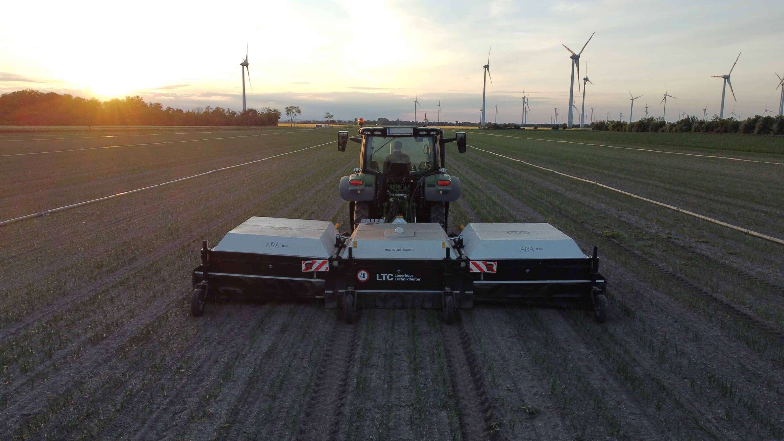 Ecorobotix auf dem Feld