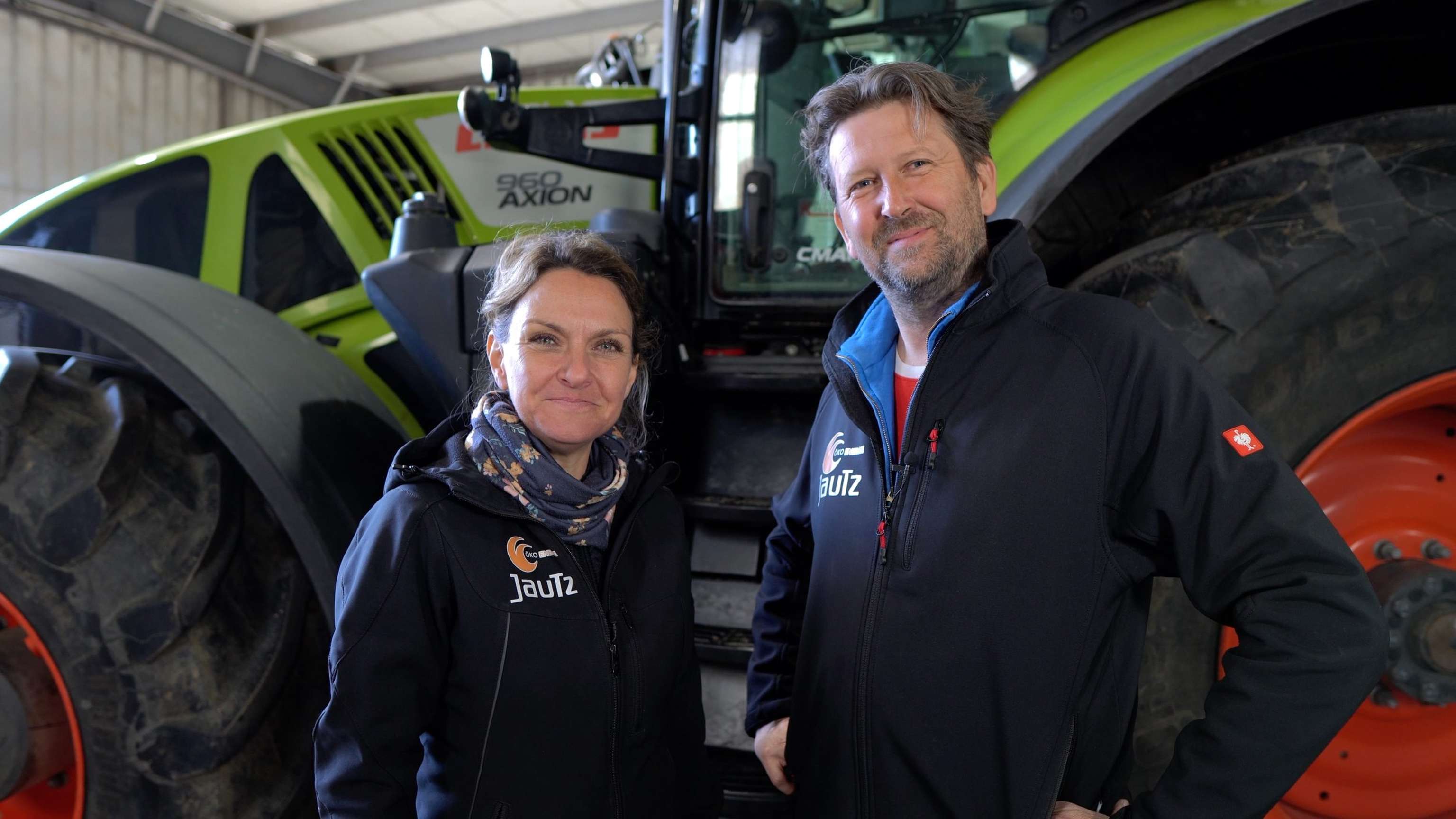 Schon seit Generationen setzt Familie Jautz auf Claas.