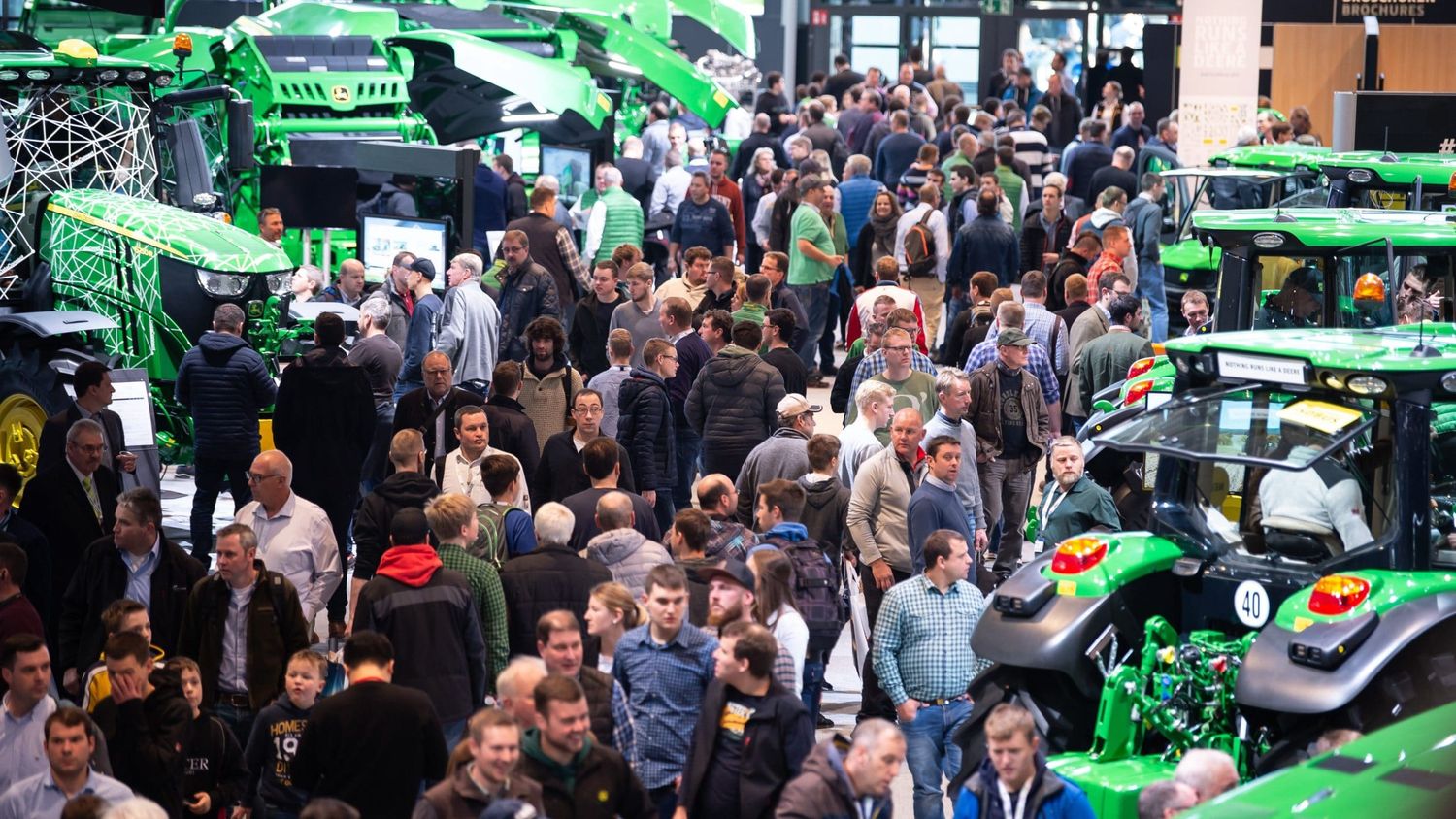 Wenn überhaupt, dann heuer ohne John Deere: Agritechnica Foto: DLG