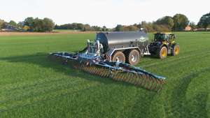 Schleppschuhgestaenge BlackBird 15 Meter Arbeitsbreite