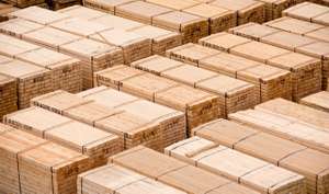 Transportfertiges Holz