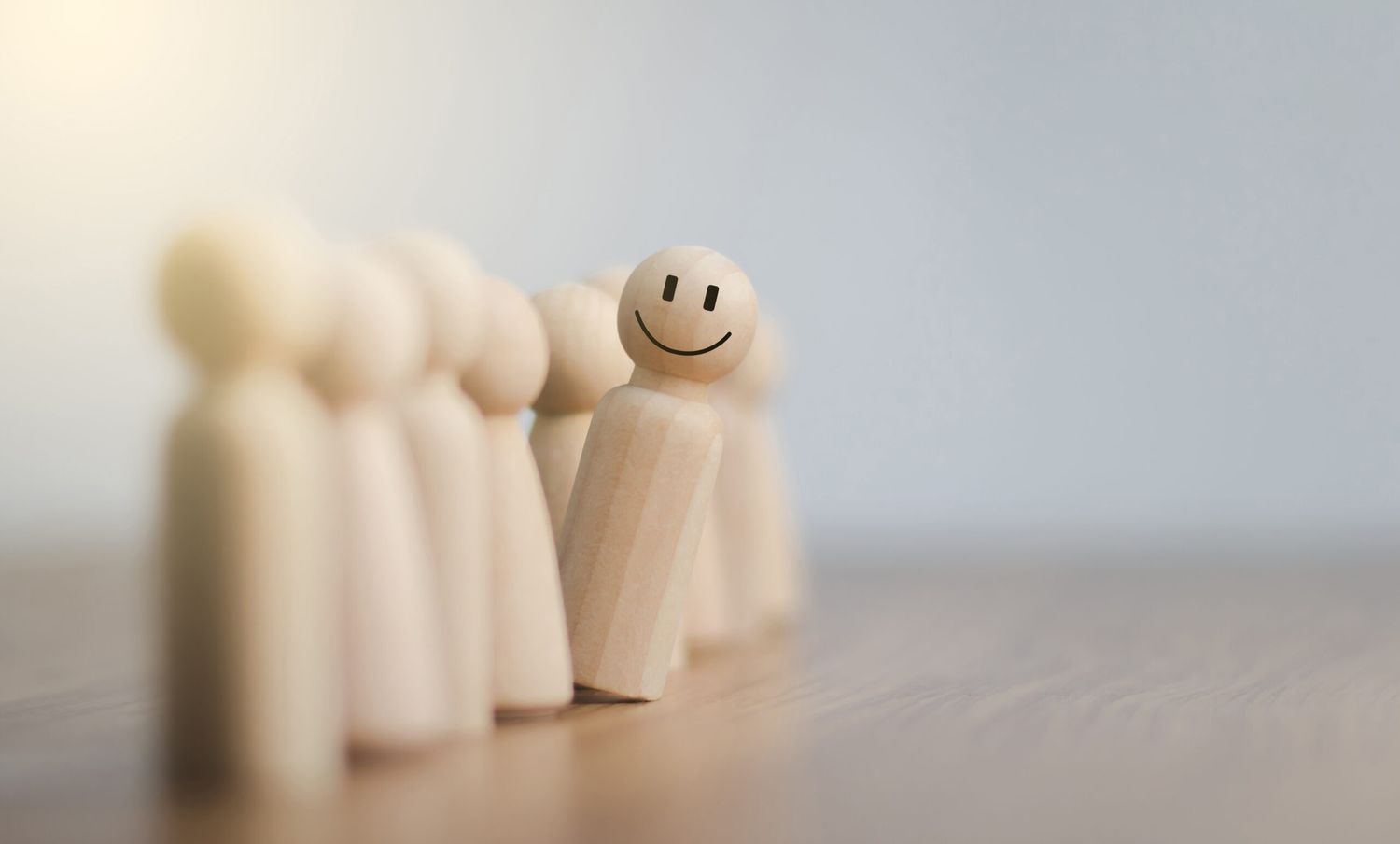 Happy And Enjoy Stand Out From The Crowd And Different Creative