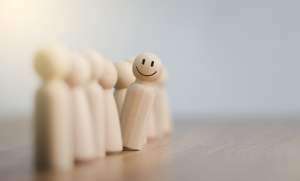 Happy And Enjoy Stand Out From The Crowd And Different Creative