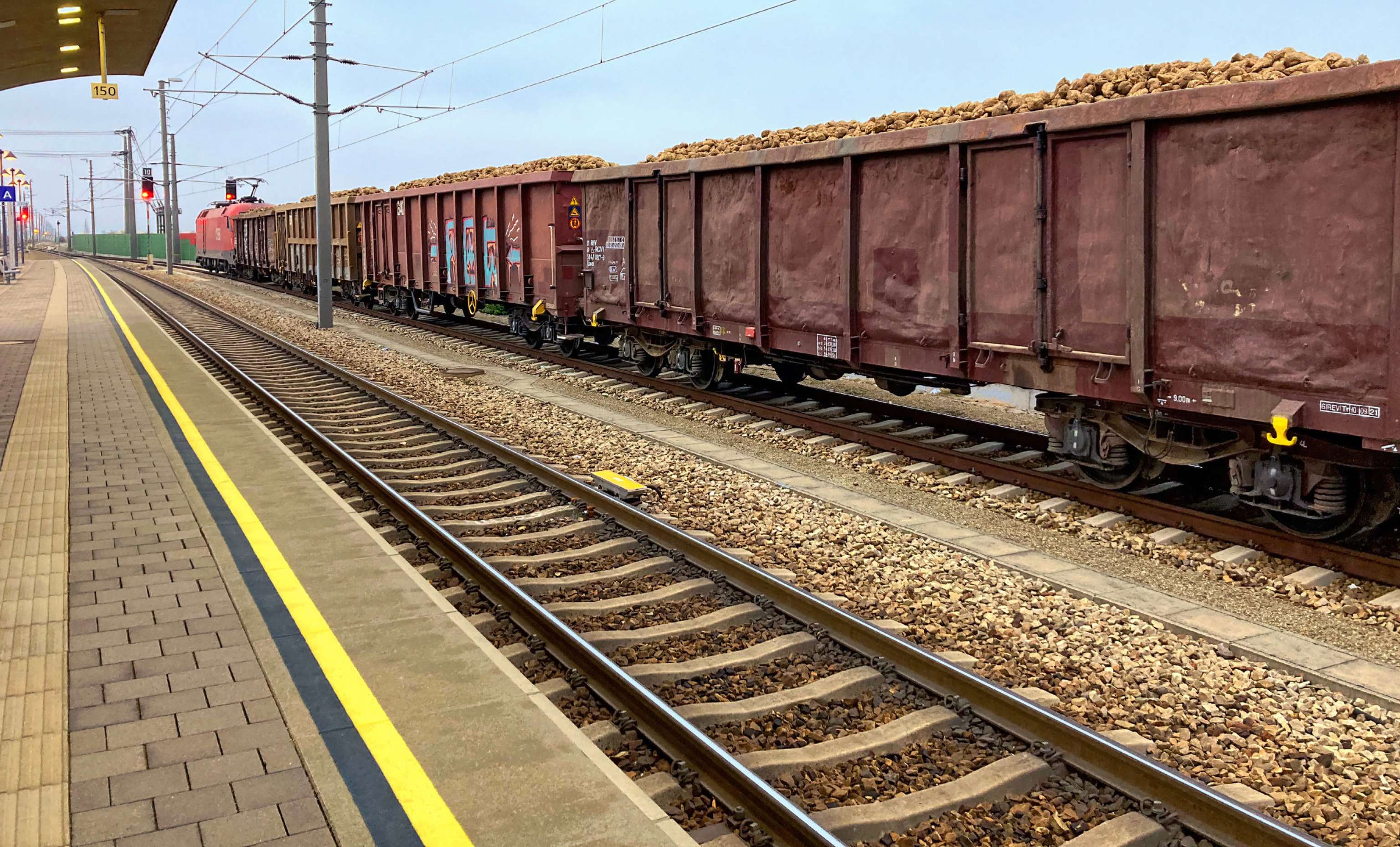 Rübentransport