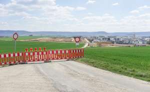 Erschliessung eines neuen Baugebietes