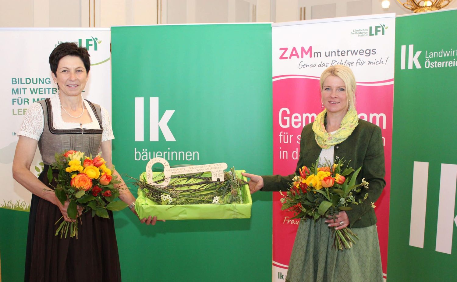 Neumann-Hartberger tritt in große Fußstapfen von Schwarzmann.
FOTO: LK Österreich/Schreiner