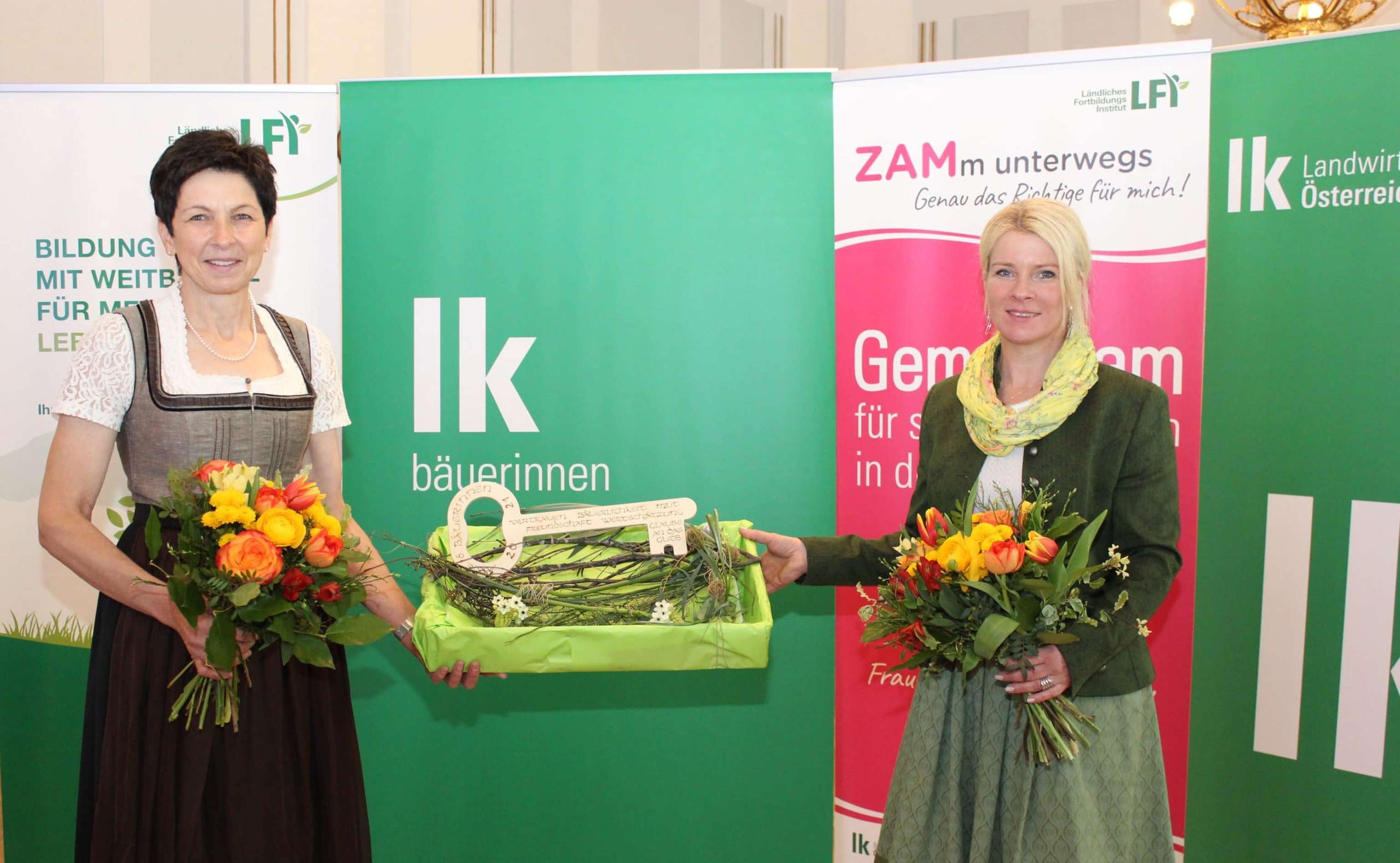 Neumann-Hartberger tritt in große Fußstapfen von Schwarzmann.
FOTO: LK Österreich/Schreiner