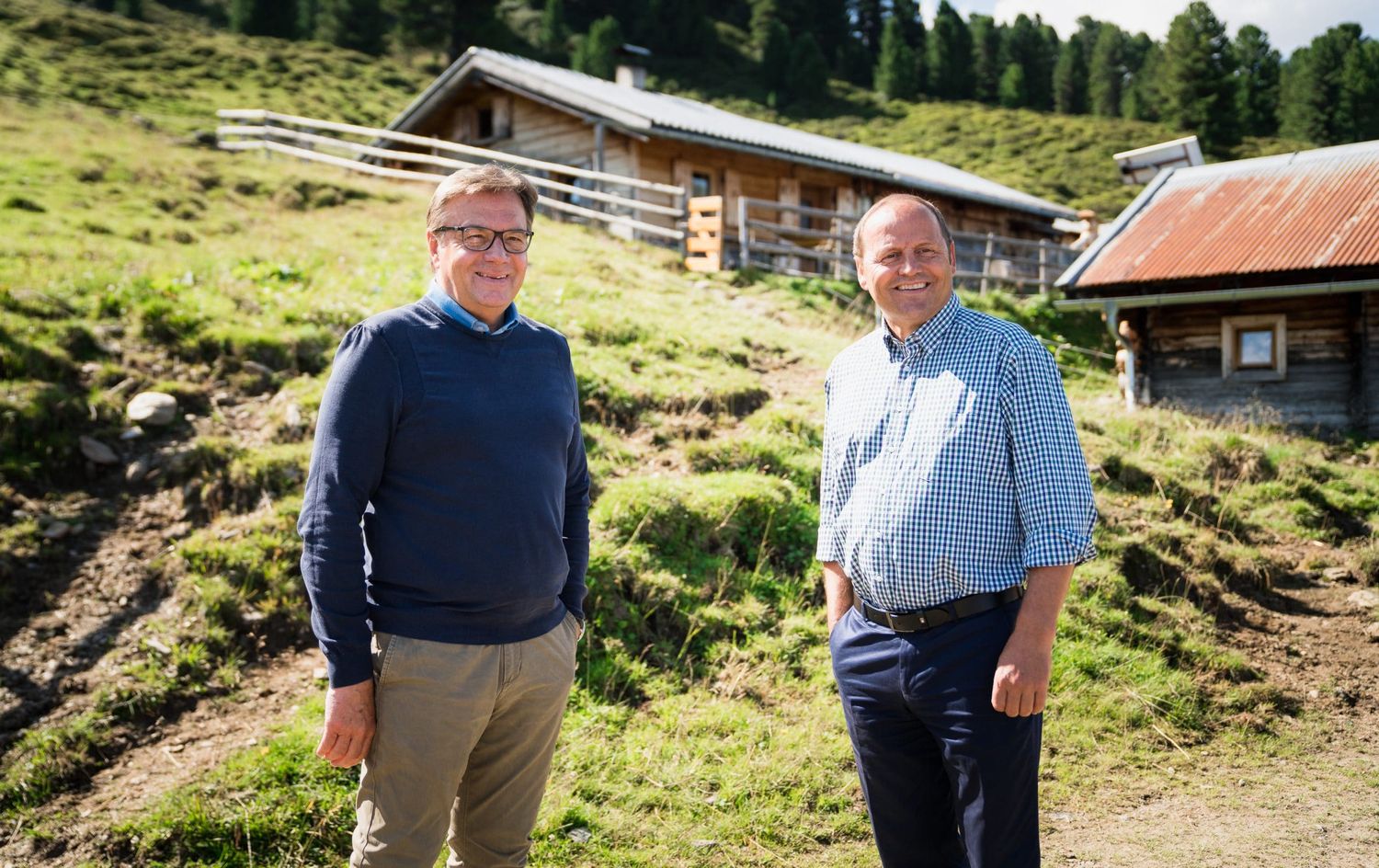 LH Günther Platter und LHStv. Josef Geisler im Interview über die Herausforderungen für die Landwirtschaft.