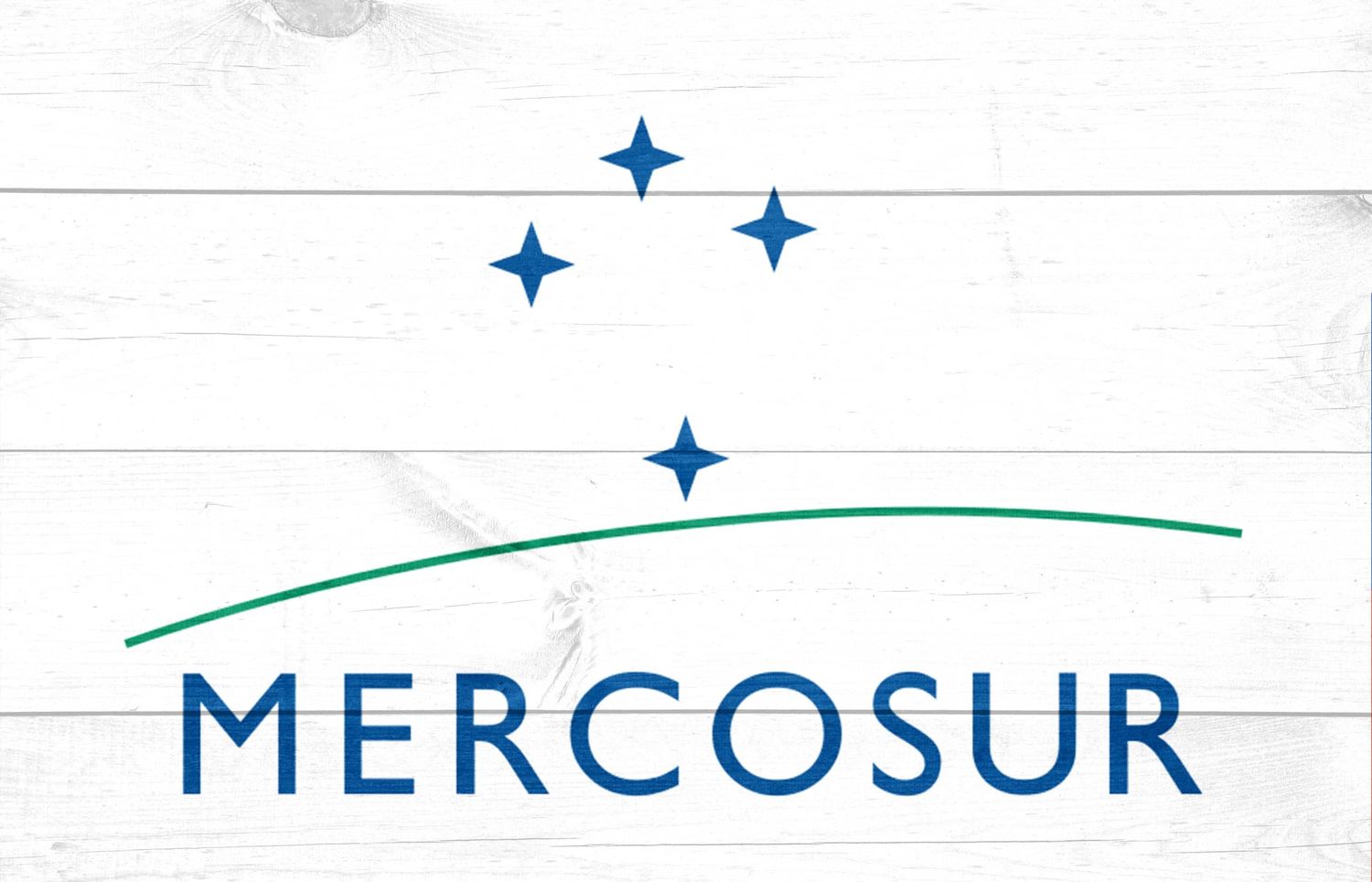 July 16, 2019, Brazil. In This Photo Illustration The Mercosur Soon Appears On A Flag.